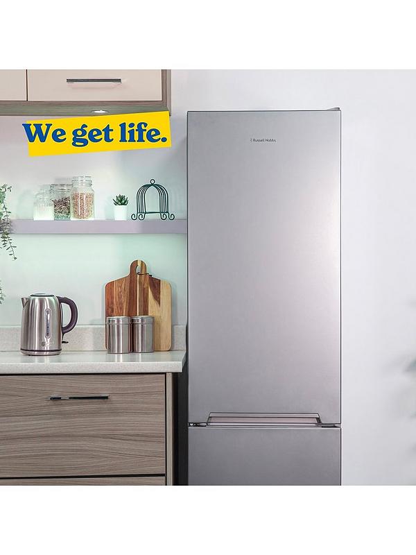 Russell Hobbs RH180FFFF551E1S 180X54cm Frost Free Fridge Freezer - Silver - Image 7